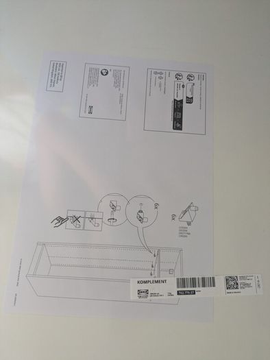 IKEA Complement Shelf 100X58cm