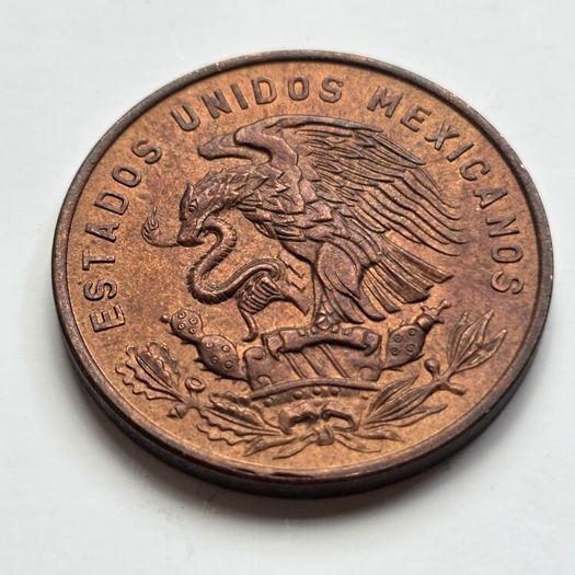 Mexico 20 Centavos 1964 Unc Coin
