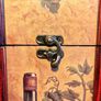 Vintage wooden wine bottle box Image 5