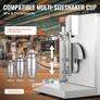 120W Commercial Milk Tea Shaker Machine, Single Head Milk Shake Mixer Machine, 0-180s Adjustable Milkshake Blender Image 2