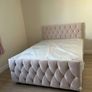 Sandy Divan Double & King Size Bed Frame With Drawers Image 7