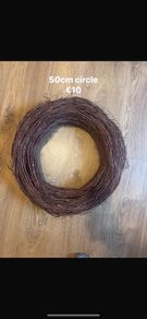 Christmas circle prop