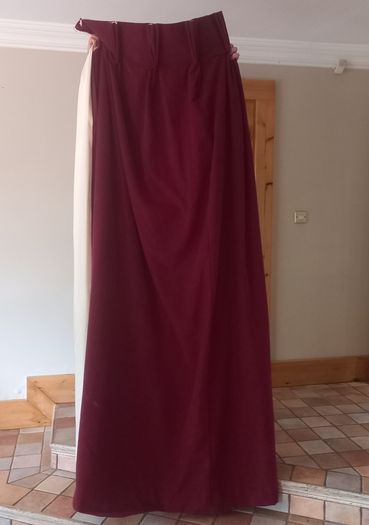 Wine Coloured Curtains