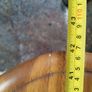 Retro Oval Glass Table Image 2