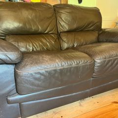 Leather sofa