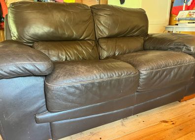 Leather sofa