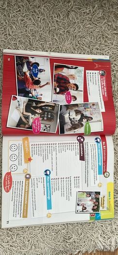 Junior cert French 1st, 2nd and 3rd year textbooks and workbook
