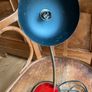 Original red metal lamp 70s Image 4