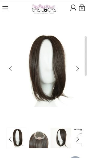 Easilocks volume plus 18" hair topper for sale ( level 2)