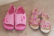 2 pairs sandals