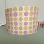 Mid-century Patterned Fabric Light Shade Image 2