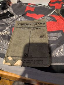 morris minor series mm manual