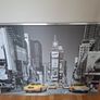 Ikea new york taxi scene wall art Image 2