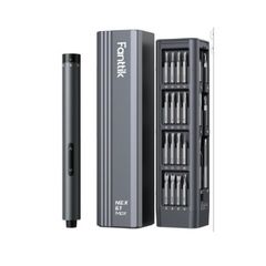 Fanttik E1 Max 3.7V Electric Screwdriver, Mini Precision Screwdriver Set, 50 Magnetic Bits, Magnetic Storage, 5/32 Hex, Repair Tool Kit for Electronics