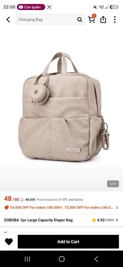 Baby bag Brand new without tags