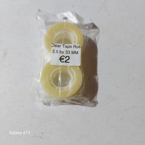 Clear Sellotape Roll