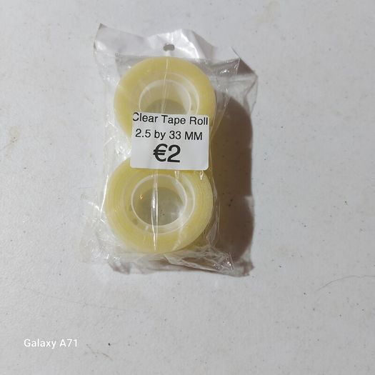 Clear Sellotape Roll