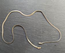Unisex silver chain