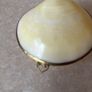 Clamshell Trinket Jewelry Box/Purse  & Roynd Picket compact dual mirror Image 4