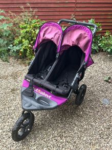 Out and about double buggy