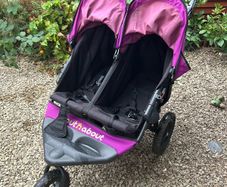 Out and about double buggy