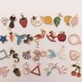 60 Pcs Pendant Charms Mixed Pendants Bulk Enamel Charms Necklace Bracelet for Earrings Necklace Bracelets Making (FREE POSTAGE) Image 3