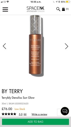 BY TERRY Terrybly Densiliss Sun Glow in Sun Fair BNIB
