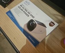 4k security camera (solar powered)