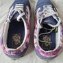 vans old skool multi paint Size 6 eu 37 blue I'm great condition Image 9