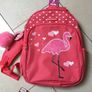 Two NEW school bags. Disney Planes pull along. Pink Flamingo back pack. Image 3