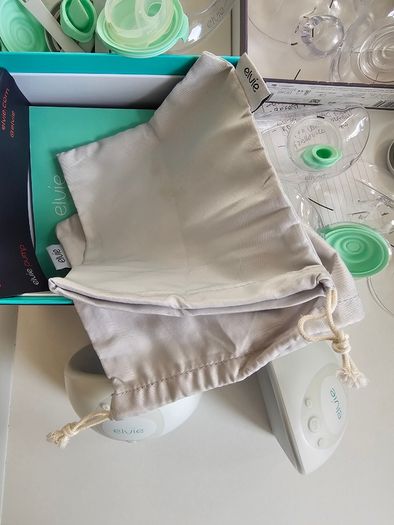Two Elvie Breast Pump + extras