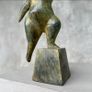 Off Balanced Lady (30cm) - Patinated Bronze Image 4