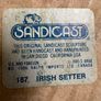 Vintage Sandicast Large Irish Setter Figurine - Dog Statue Image 9