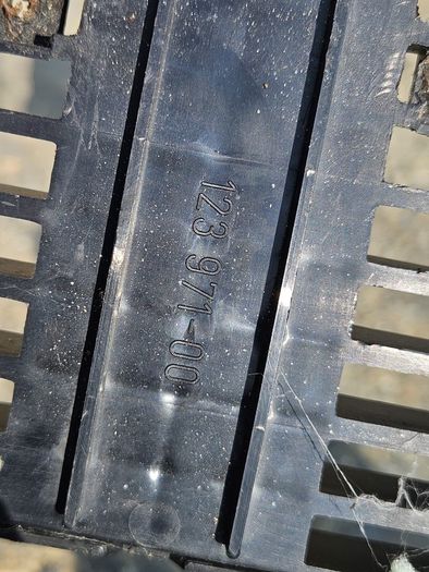 Mk1 Golf GTi grille with original Hella fog lights