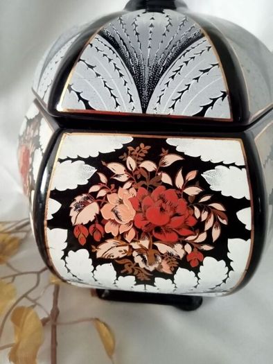 Italian Decor Lidded Jar