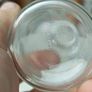 481 - Set of 3 Vintage Clear Glass Cork Top Collectible Decorative Injection Bottles Image 3