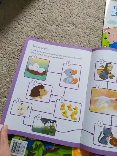 early reader books bundle of 5 books level 1 & 2 plus Write and Wipe  phonics book
