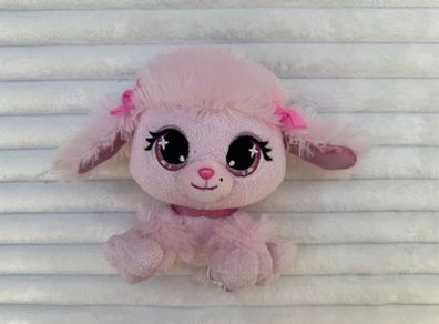 GUND P.Lushes Pets Pinkie Monroe Plush approx. 7" Pink Poodle Used Please see pictures