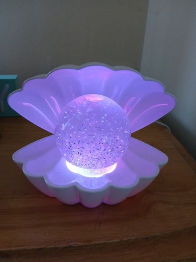 Sparkly Lamp - changes colour