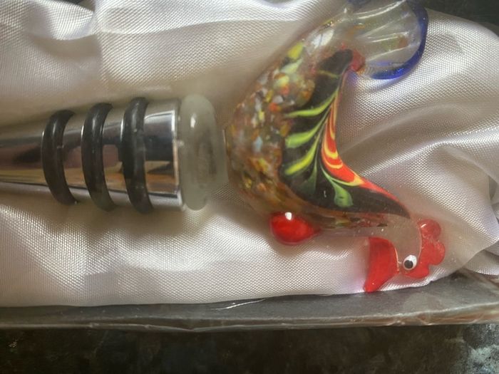 Glass Hand Crafted Bottle Stopper