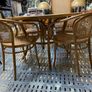 Stunning Bentwood Breakfast Table & Chairs Image 2