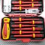 BRAND NEW 13pcs 1000V Changeable Insulated Screwdrivers Set with Magnetic Slotted Phillips Pozidriv Torx Bits Electrician Repair Tools Kit Image 7