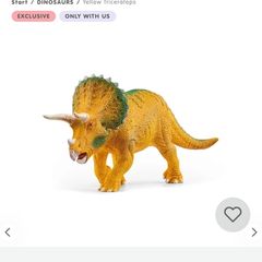 Schleich Dinosaur Triceratops limited edition - Brand New