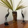 Vintage Pair of Horn Cranes Image 5