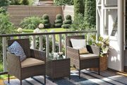 Garden Furniture Set with Table and 2 Chairs