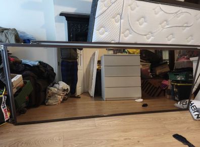sliding wardrobe door x3