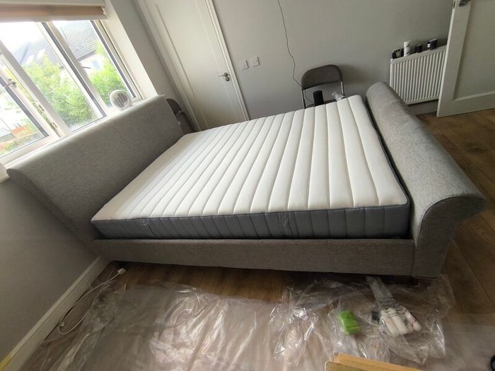 EZ Living 5ft King Size Sleigh Bed Frame