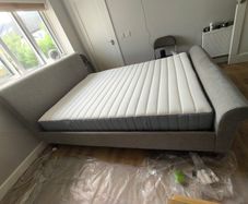EZ Living 5ft King Size Sleigh Bed Frame