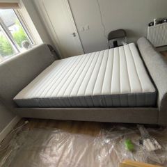 EZ Living 5ft King Size Sleigh Bed Frame