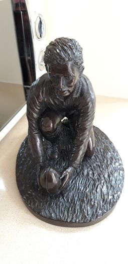 J. Rynhart Limited Edition Bronze Statue of an Irish Rugby Player
